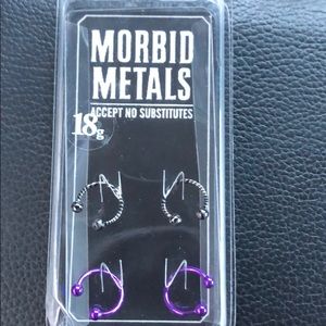 18G Nipple Piercings